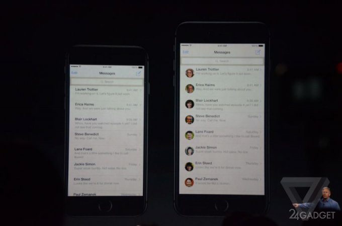 iPhone 6 и iPhone 6 Plus: двое из ларца, одинаковых с лица (13 фото)
