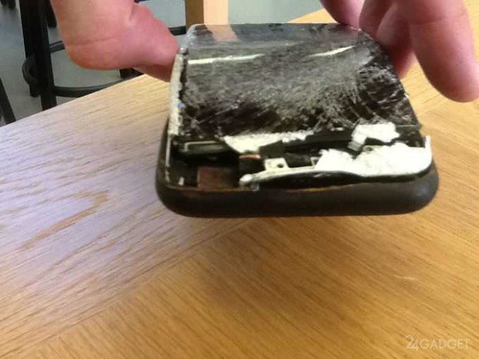 iPhone 6 поджёг своего владельца (4 фото + видео)
