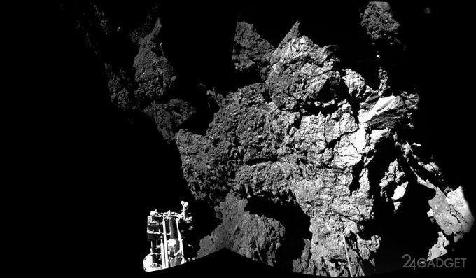 Космический аппарат Rosetta успешно приземлился на комету (2 фото)
