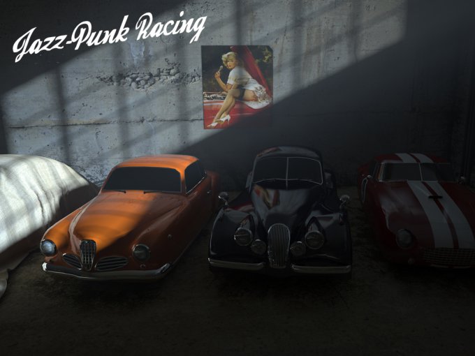 Jazz-Punk Racing 1.0.14 Гонки на летающих ретро-автомобилях