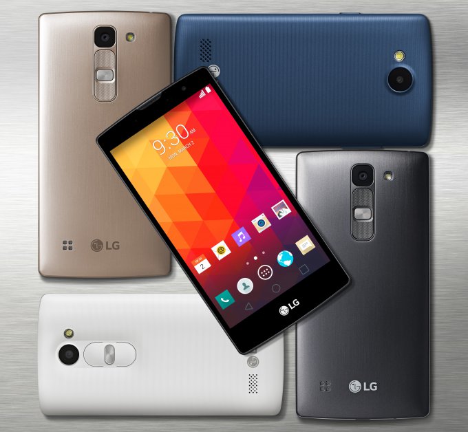 LG представил четыре смартфона среднего класса (2 фото)