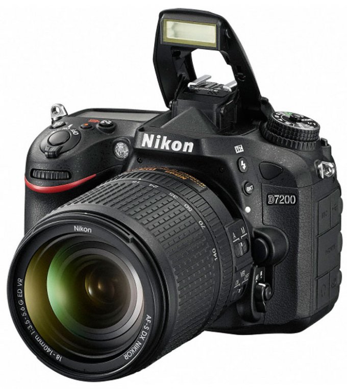 Зеркальная камера Nikon D7200 формата DX с поддержкой NFC (6 фото)