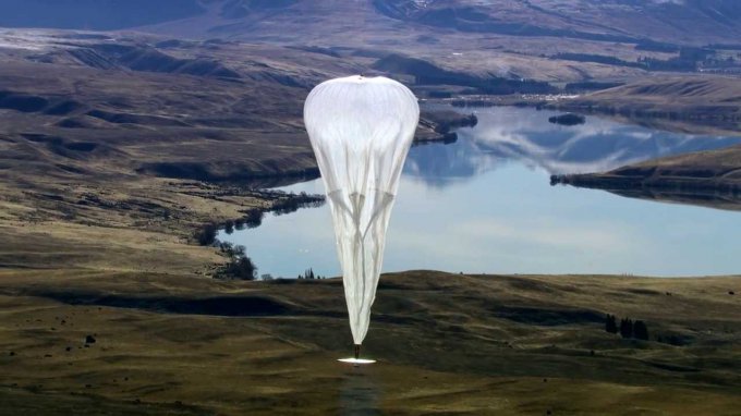 Google запатентовал метод управления воздушными шарами с интернетом (4 фото + видео)