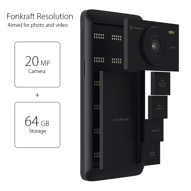 Модульный смартфон Fonkraft от $99 (12 фото + видео)