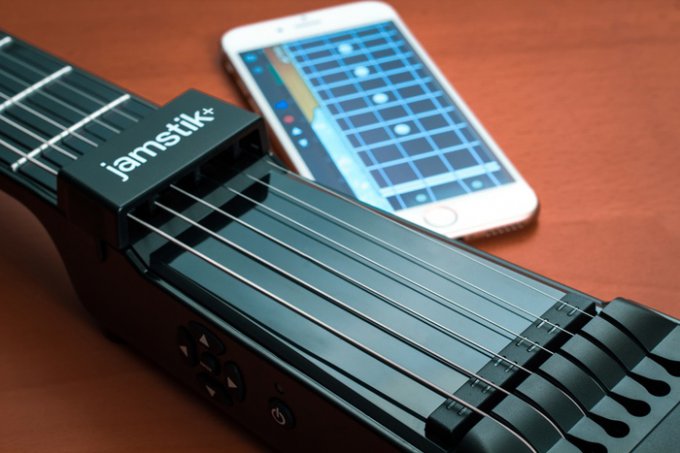 Портативная смарт-гитара JamStik+ с технологией Bluetooth MIDI (4 фото + видео)