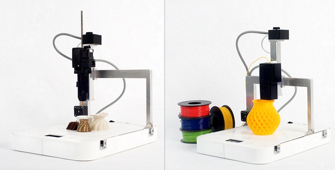 Портативный 3D-принтер печатает съедобными и несъедобными материалами (5 фото + видео)