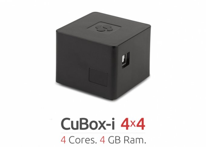 Миниатюрный компьютер CuBox-i 4x4 - 4 ядра, 4 ГБ ОЗУ (5 фото)