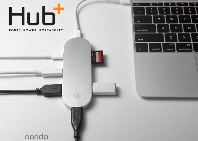 Док-станция Hub+ добавит портов новому MacBook (8 фото + видео)