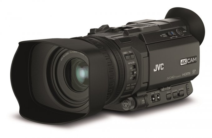 Компания JVC представила новые 4KCAM камеры (4 фото)