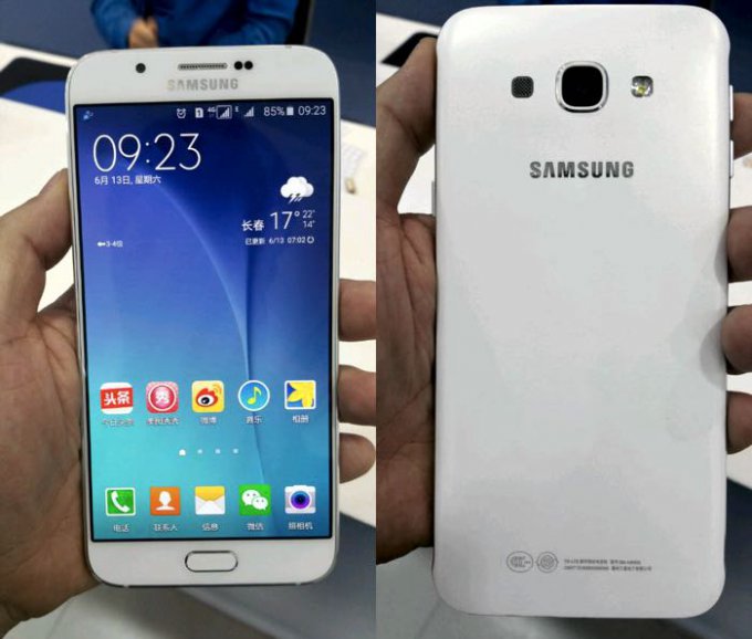Спецификации и первые живые фото Samsung Galaxy A8 (4 фото)