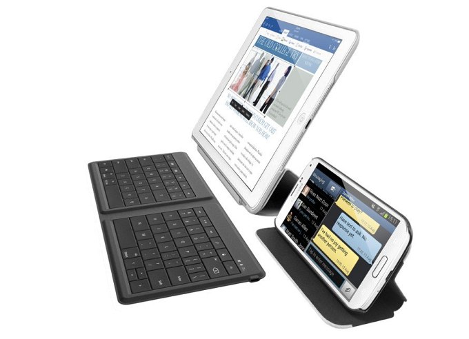 Складная клавиатура для мобильных гаджетов на iOS, Andriod и Windows (9 фото + видео)