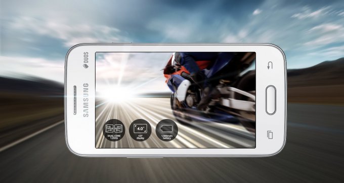 Samsung Galaxy V Plus - бюджетный двухсимочный смартфон за $82 (8 фото)