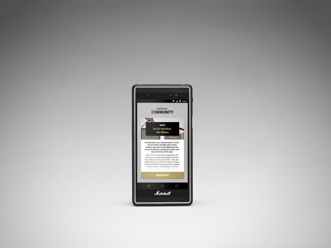 Marshall London - смартфон для истинных аудиофилов (33 фото)