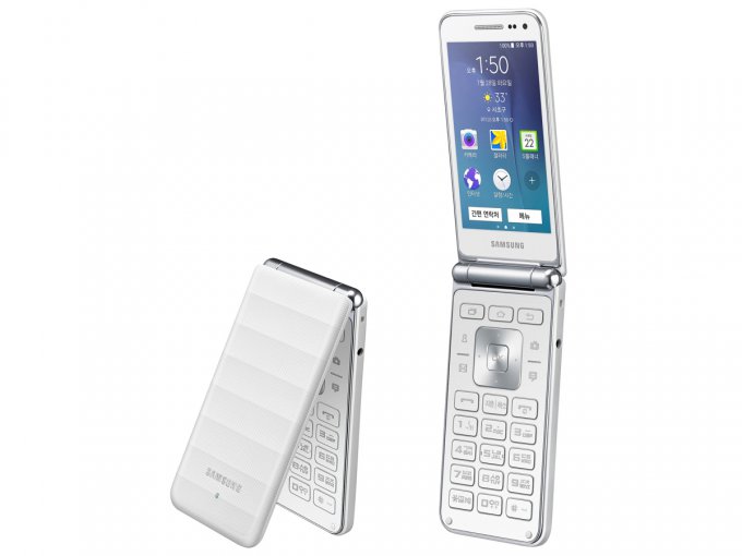Смартфон-раскладушка с LTE от Samsung (3 фото)