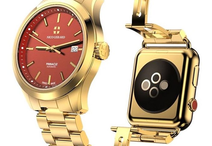 Гибрид швейцарских часов и Apple Watch обойдётся в $ 9300 (4 фото + видео)