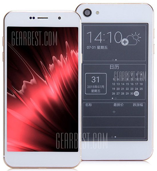 Китайский двухэкранный конкурент YotaPhone доступен для предзаказа (5 фото)