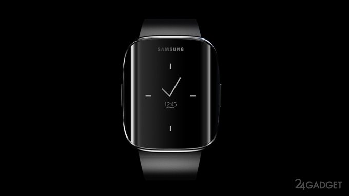 Концепт умных часов в стиле Samsung Galaxy S6 edge (9 фото)