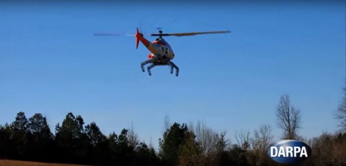 Роботизированное шасси для вертолётов (7 фото + видео)