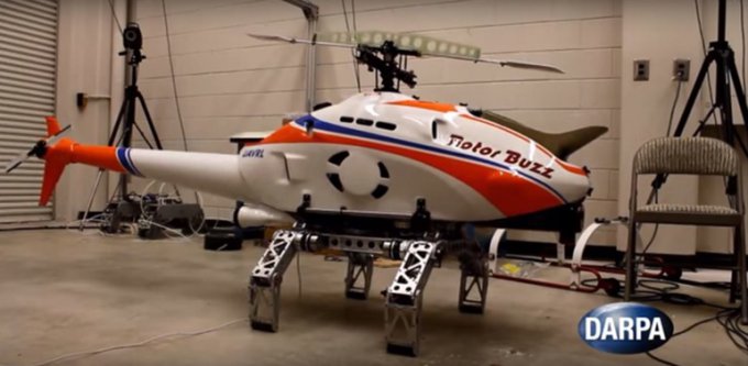 Роботизированное шасси для вертолётов (7 фото + видео)
