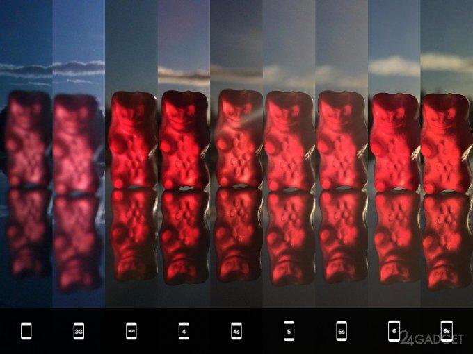Сравнение качества снимков с iPhone всех поколений (9 фото)