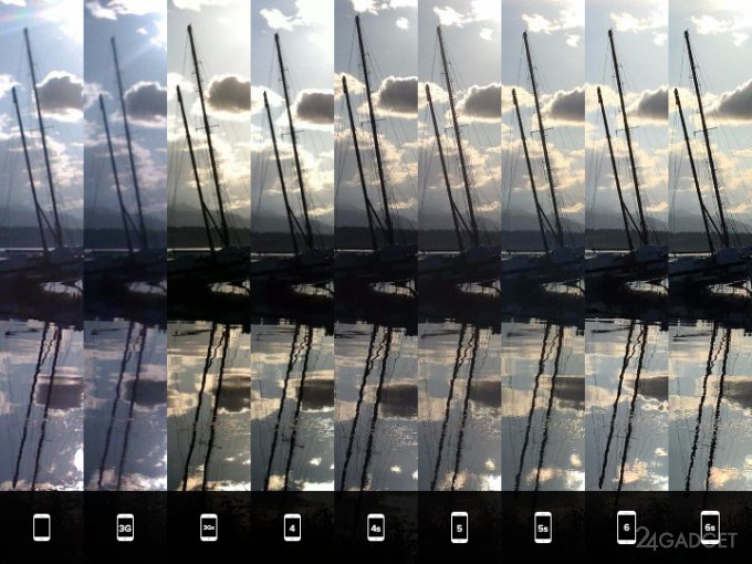 Сравнение качества снимков с iPhone всех поколений (9 фото)