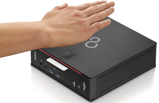 Fujitsu Esprimo Q956 — мини-компьютер с биометрической защитой (2 фото)