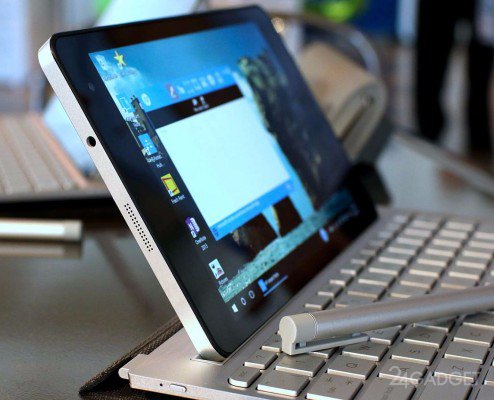 HP представила 8-дюймовый планшет с 10-дюймовой клавиатурой и стилусом (10 фото)