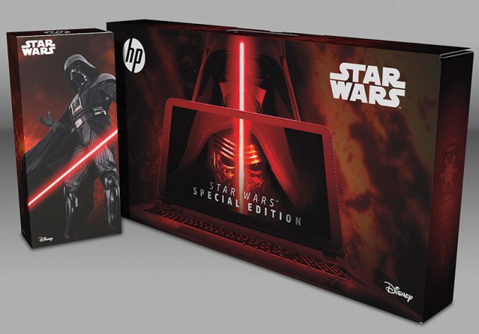 HP Star Wars Special Edition для фанатов Звёздных войн (6 фото + 2 видео)