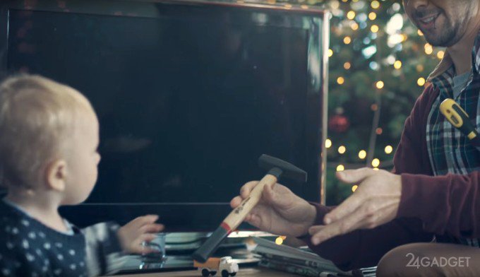 Перед Рождеством Samsung рекомендует пошалить (видео)