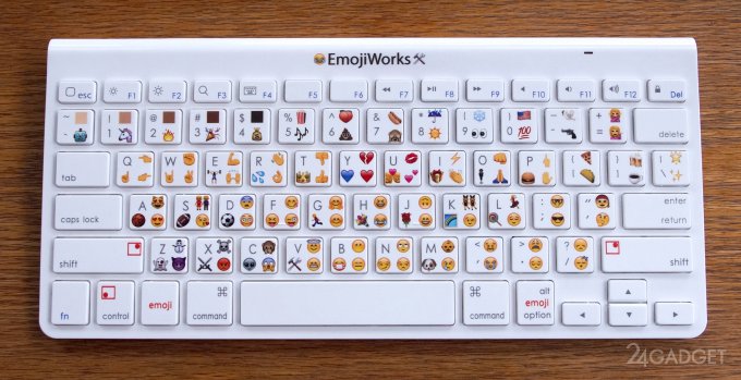 Клавиатура для любителей смайликов (5 фото + видео)
