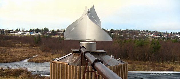 Ветрогенератор, которому не страшен штормовой ветер (5 фото)