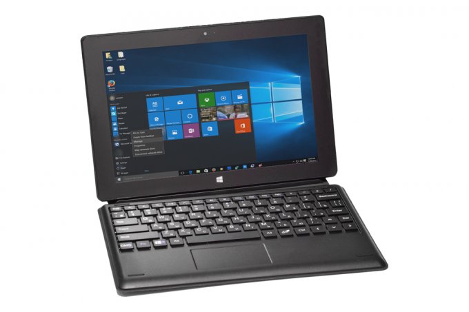 Irbis TW30 – Windows-планшет с клавиатурой и мощным процессором Intel®