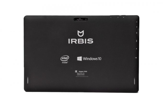 Irbis TW30 – Windows-планшет с клавиатурой и мощным процессором Intel®