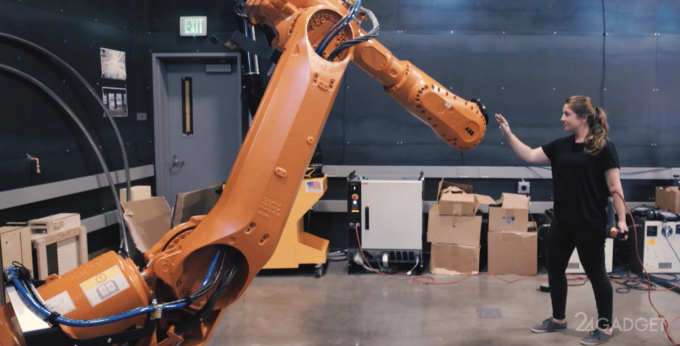 Жестовое управление делает промышленных роботов безопасными (видео)