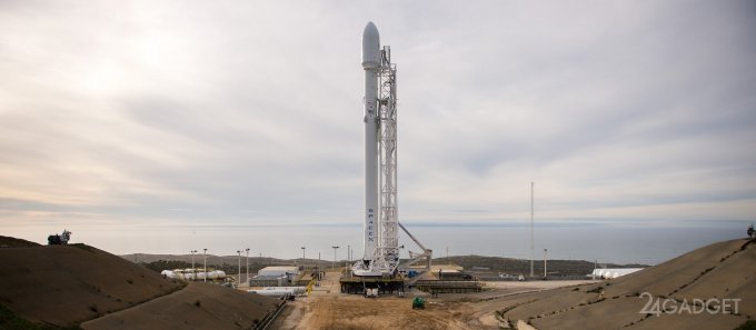 Видео с неудачной посадкой Falcon 9 (7 фото + видео)