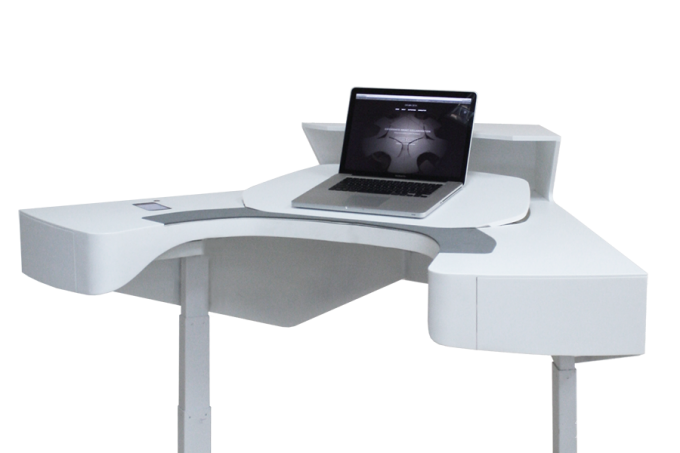 Модульный смарт-стол для офиса (5 фото + видео)