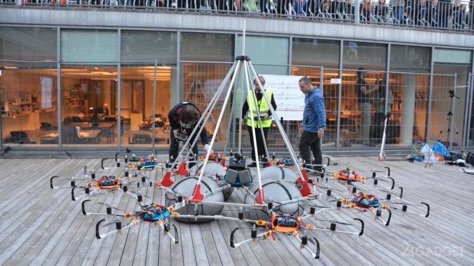 Норвежский дрон стал рекордсменом по грузоподъёмности (видео)