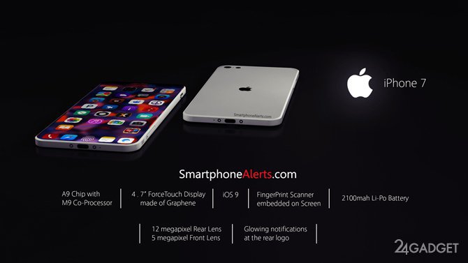 10 кращих концептів iPhone 7 (41 фото + 11 відео)