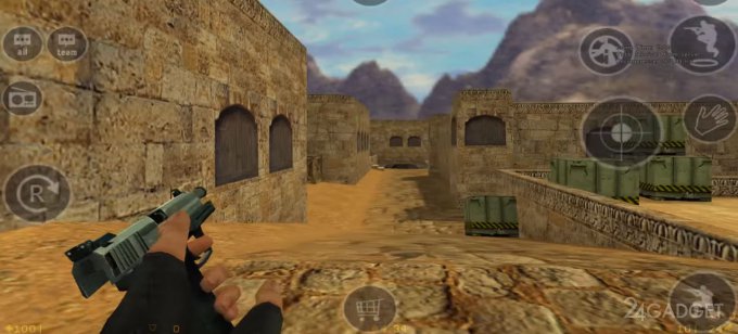 Энтузиаст запустил Counter-Strike 1.6 на Android-смартфоне (видео)