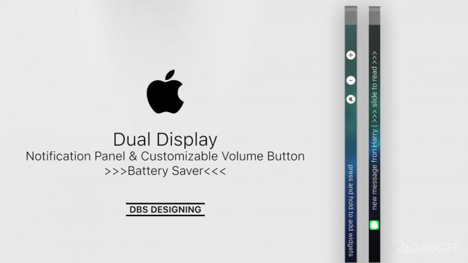 iPhone 7 с 4К-дисплеем и интерактивными гранями (4 фото + видео)