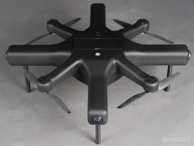 Квадрокоптер для съемки панорамного 4К-видео (4 фото + 2 видео)