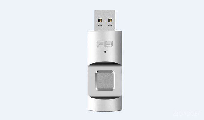 Elephone U-Disk — флешка со встроенным сканером отпечатка пальца