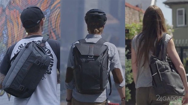Продуманные сумки на каждый день и для путешествий (9 фото + видео)