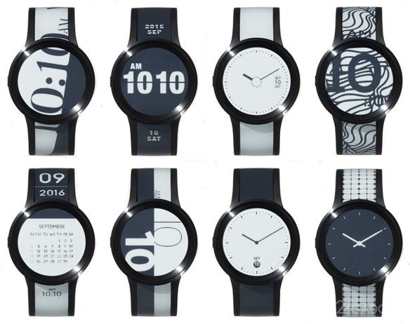 FES Watch U - часы от Sony на основе технологии E-ink (13 фото + видео)