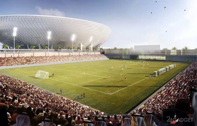 Крупнейший дубайский стадион построят в форме чаши (17 фото)