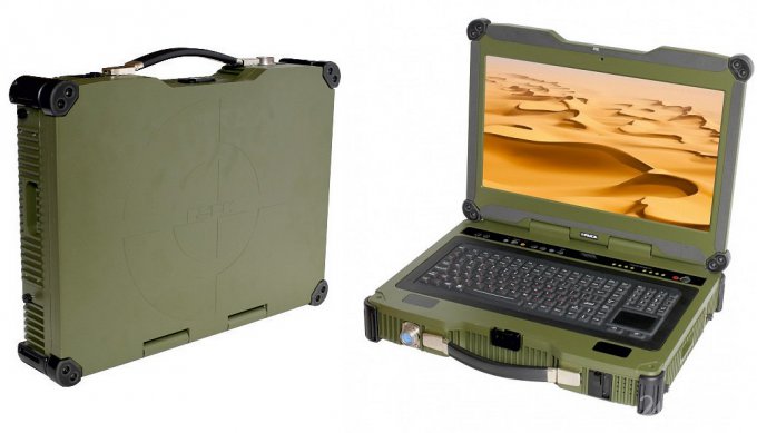 Российский «неубиваемый» ноутбук для военных и чиновников (5 фото)