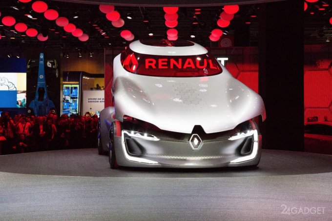 Trezor — электрокар Renault с вызывающим дизайном (36 фото + видео)