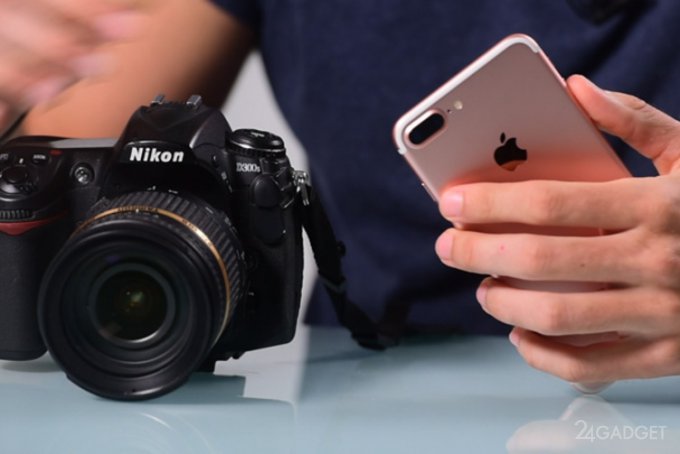 Камеру iPhone 7 Plus сравнили с зеркалкой Nikon D300s (11 фото + видео)