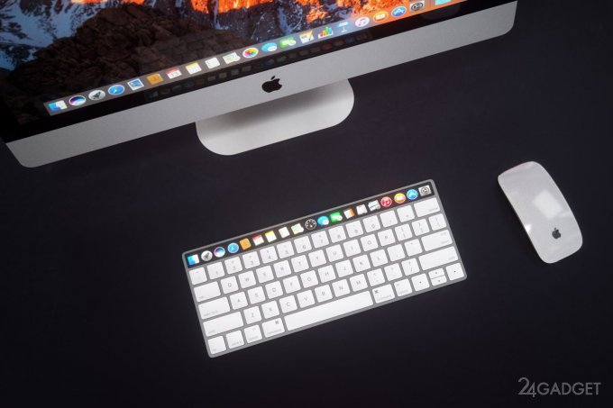 Apple заменит кнопки MacBook на E Ink-дисплеи (3 фото + видео)