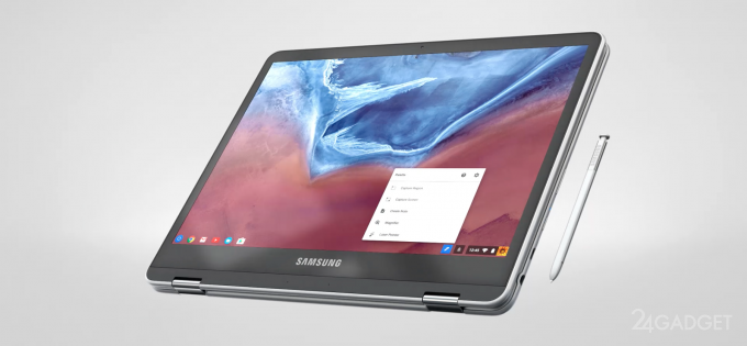 Samsung Chromebook Pro — хромбук-трансформер с поддержкой Google Play (11 фото)